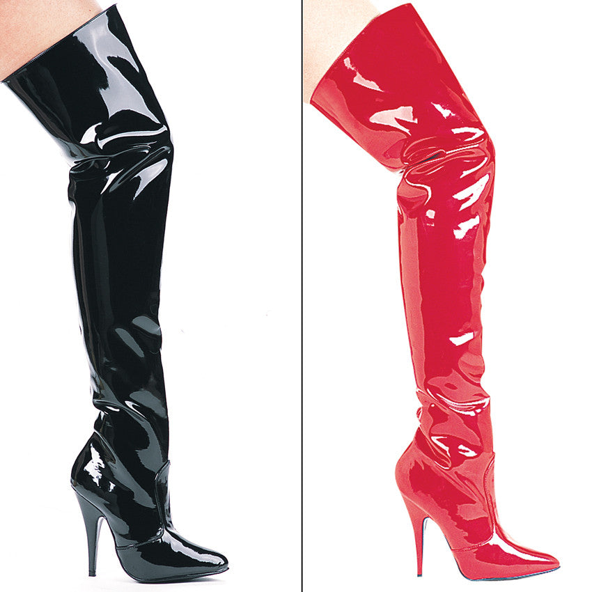 5" Heel Thigh High Boots.