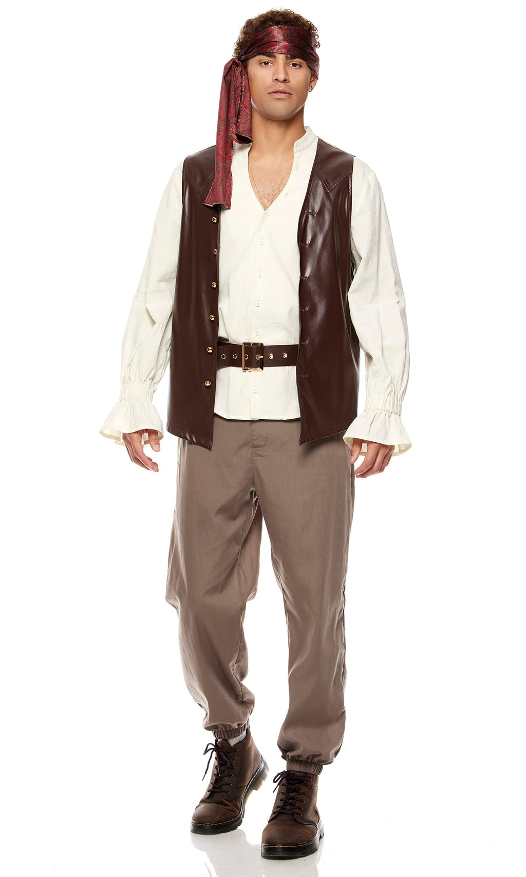 Sailing Seas Men's Pirate Costume