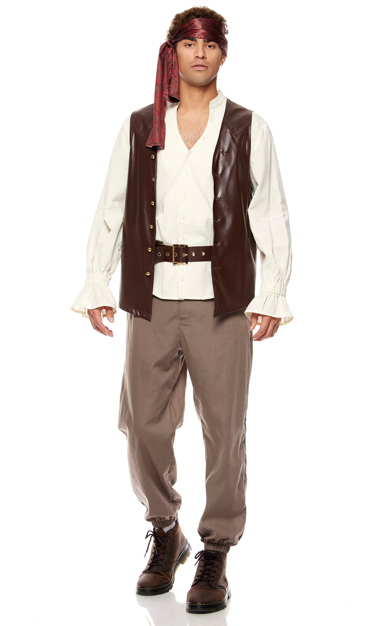 Sailing Seas Men's Pirate Costume