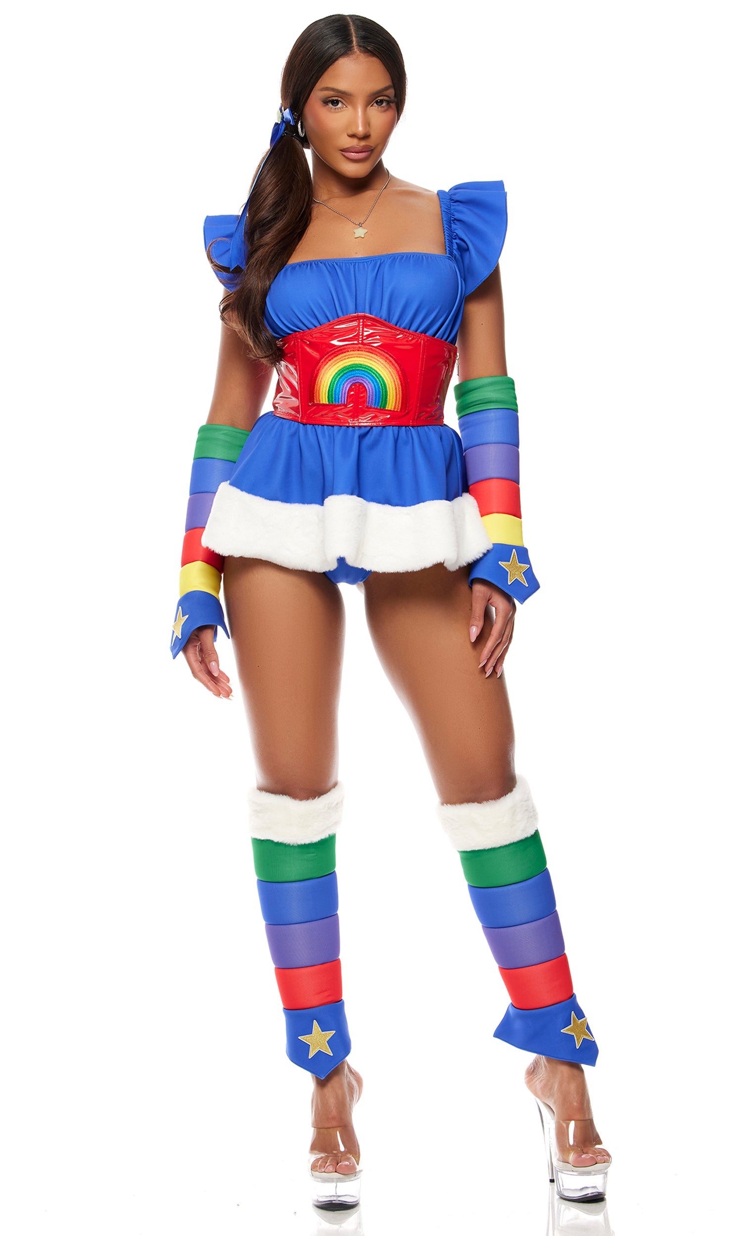 Follow The Rainbow Cartoon Character Costume