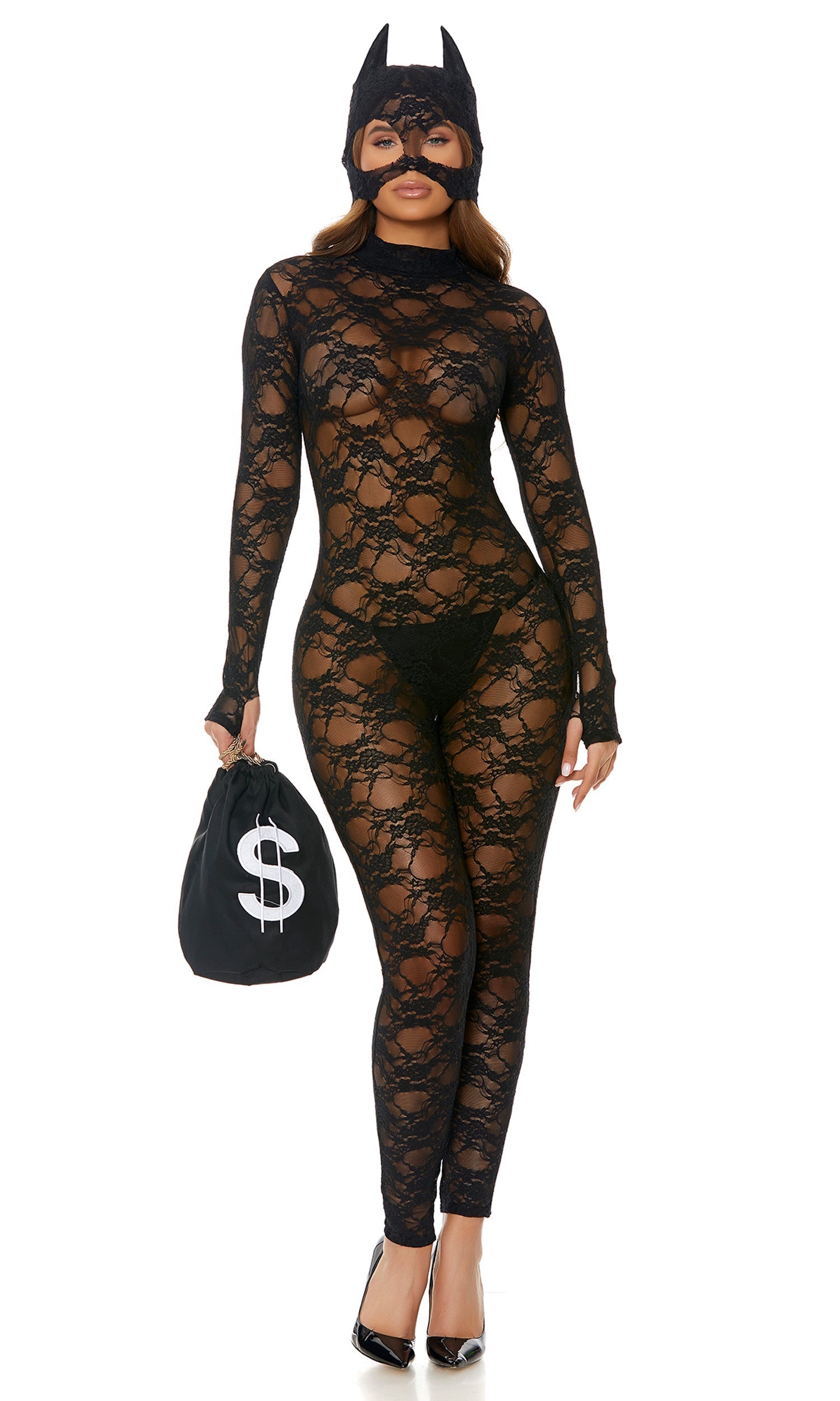 About My Money Sexy Cat Burglar Costume