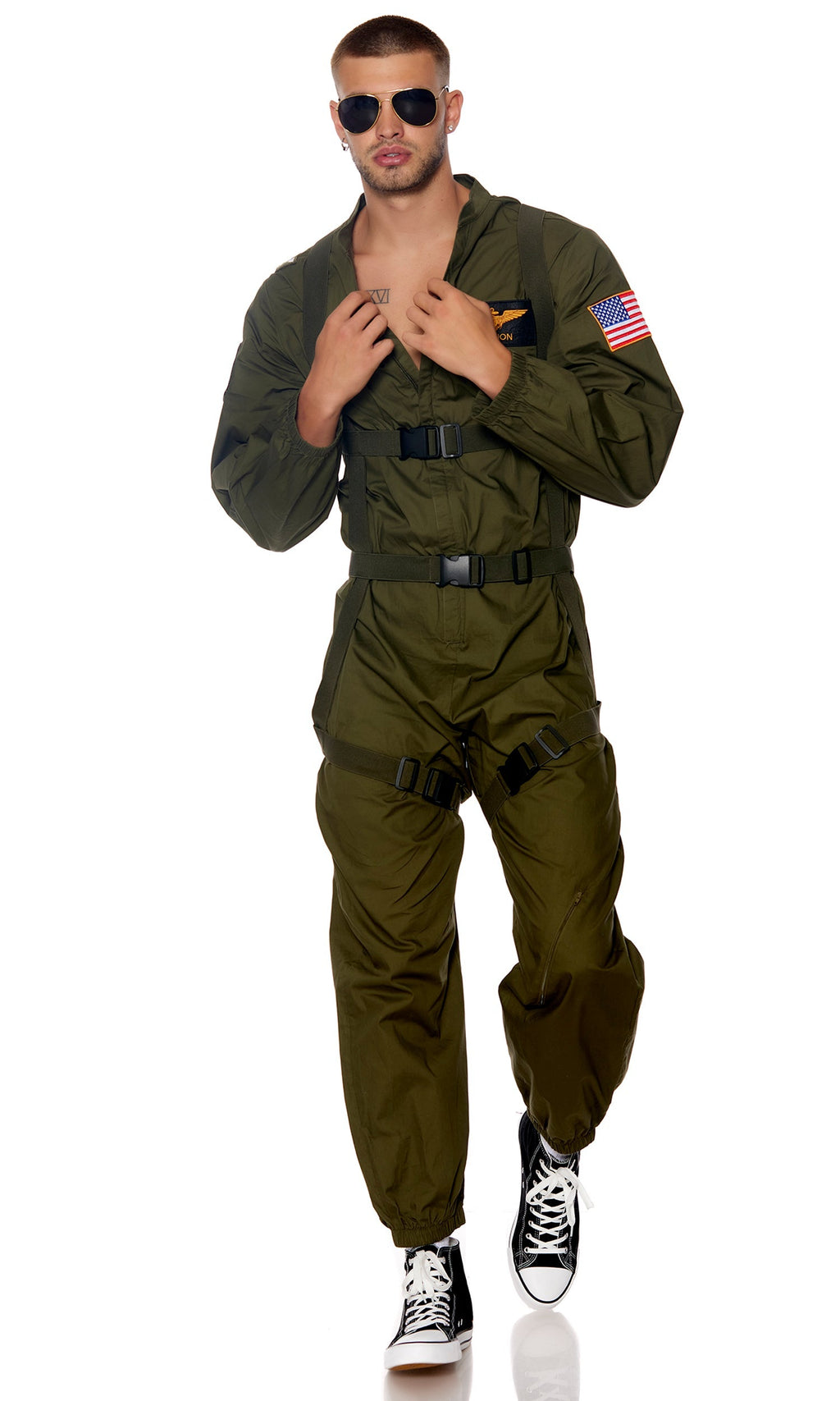 Flight or Fight Men's Movie Character Costume