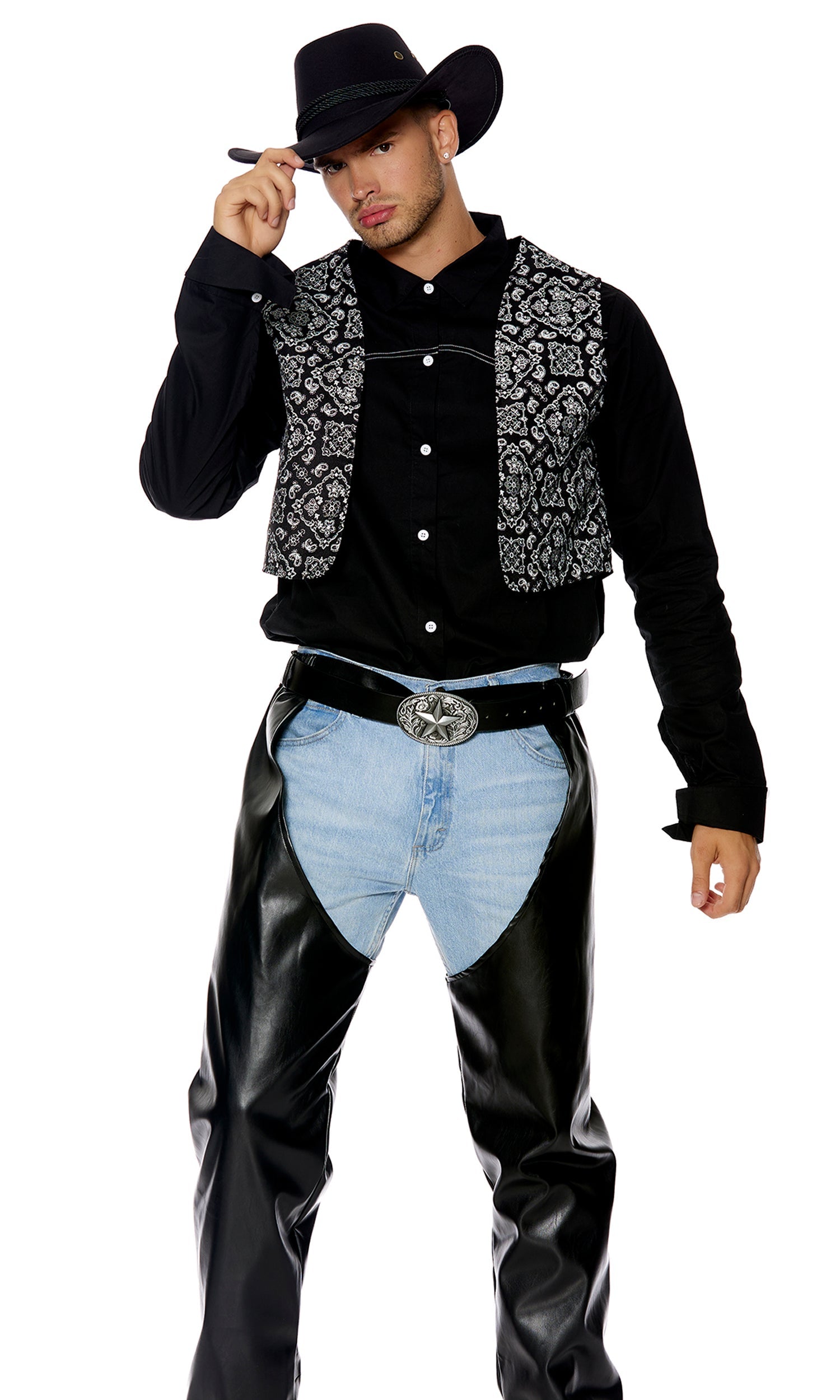 Lets Ride Men's Cowboy Costume
