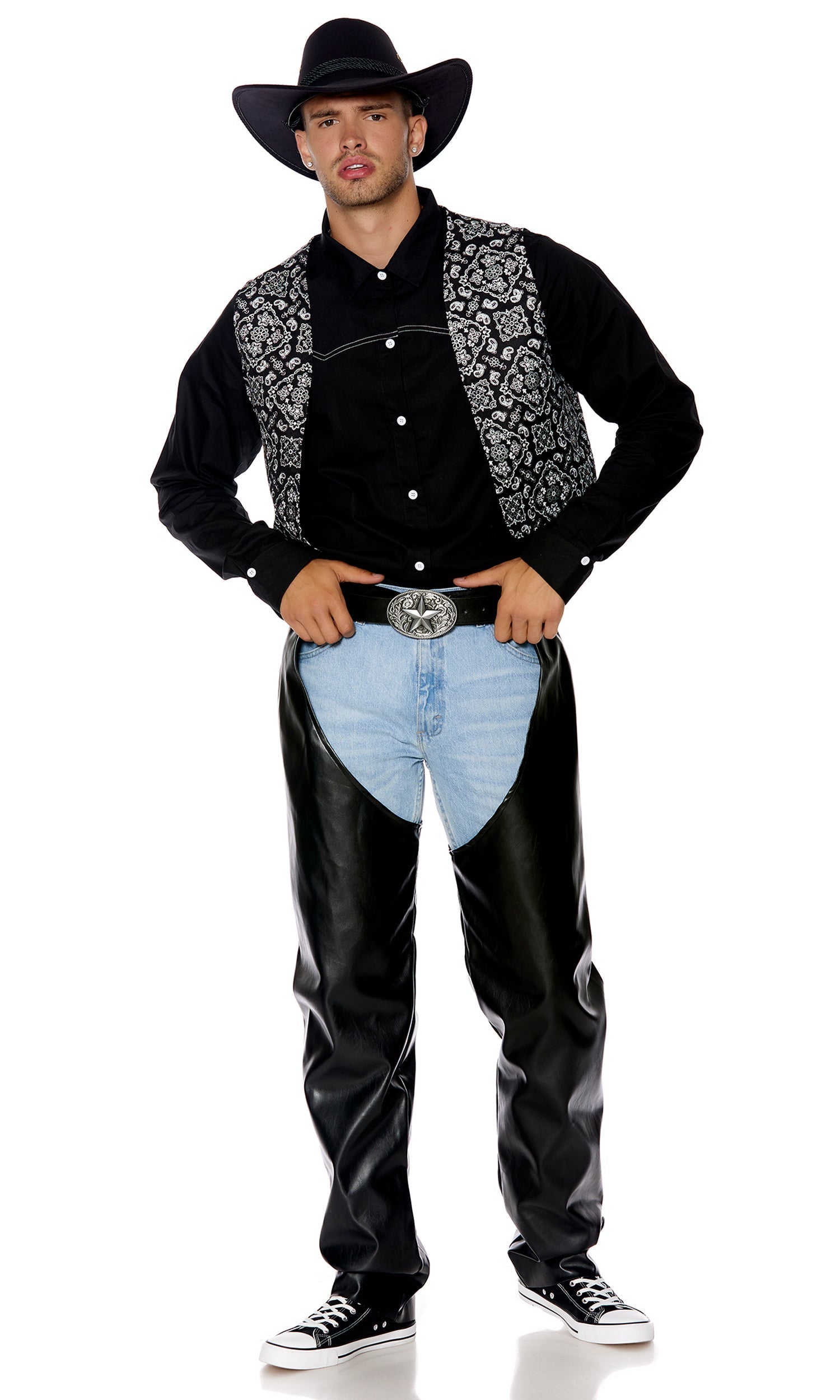 Lets Ride Men's Cowboy Costume