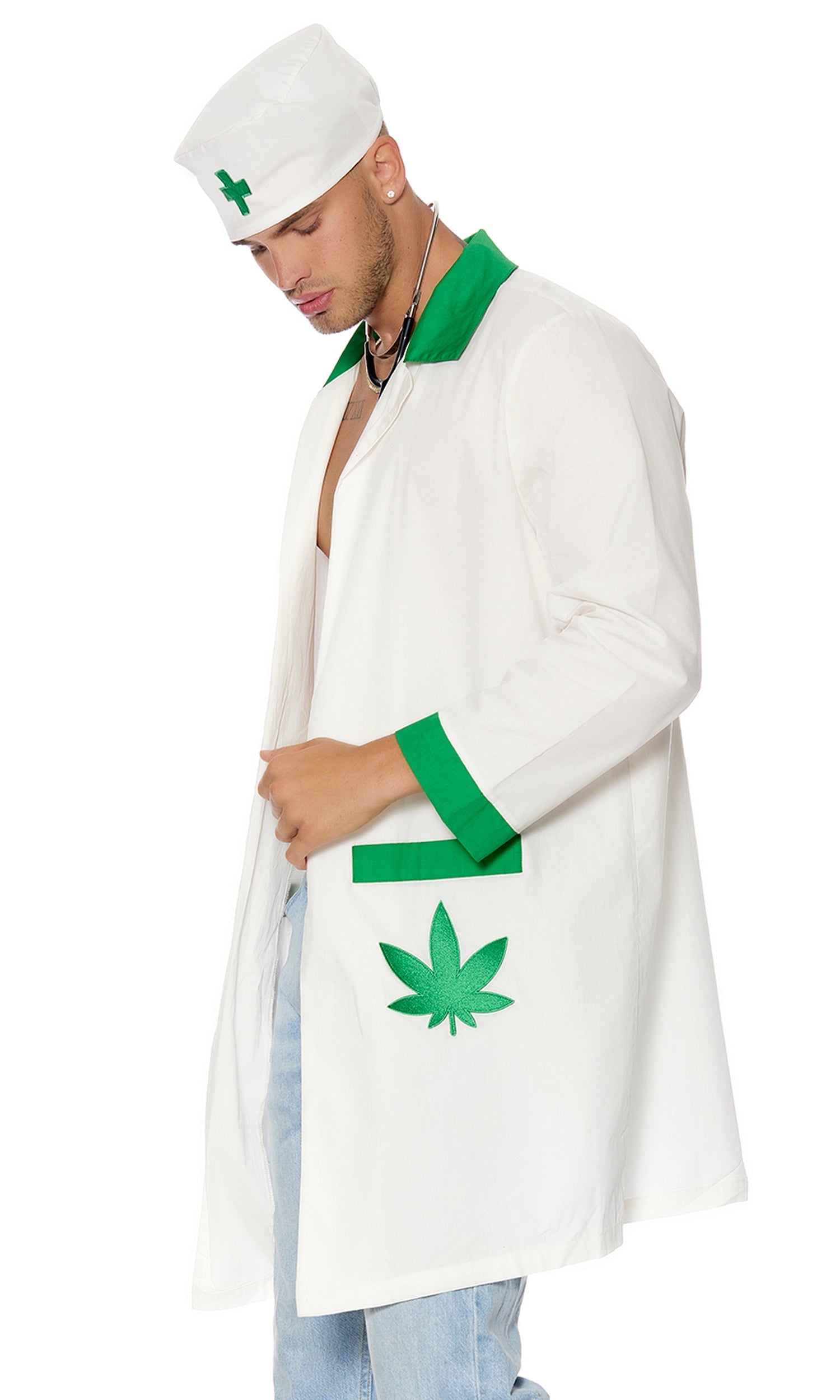 Dr. Bud Stoner Men's Doctor Costume