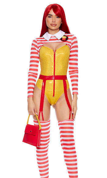 Size Me Up Sexy Fast Food Costume
