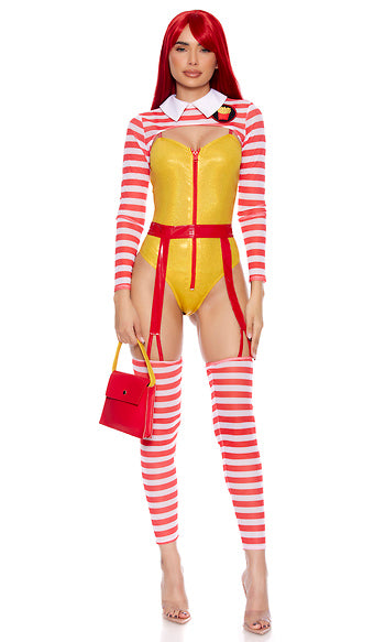 Size Me Up Sexy Fast Food Costume