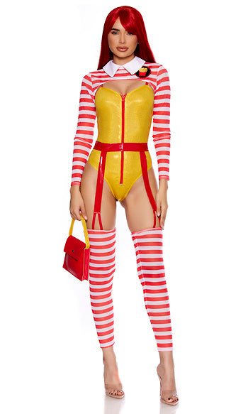 Size Me Up Sexy Fast Food Costume