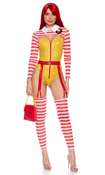 Size Me Up Sexy Fast Food Costume