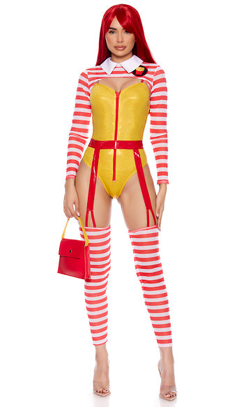 Size Me Up Sexy Fast Food Costume