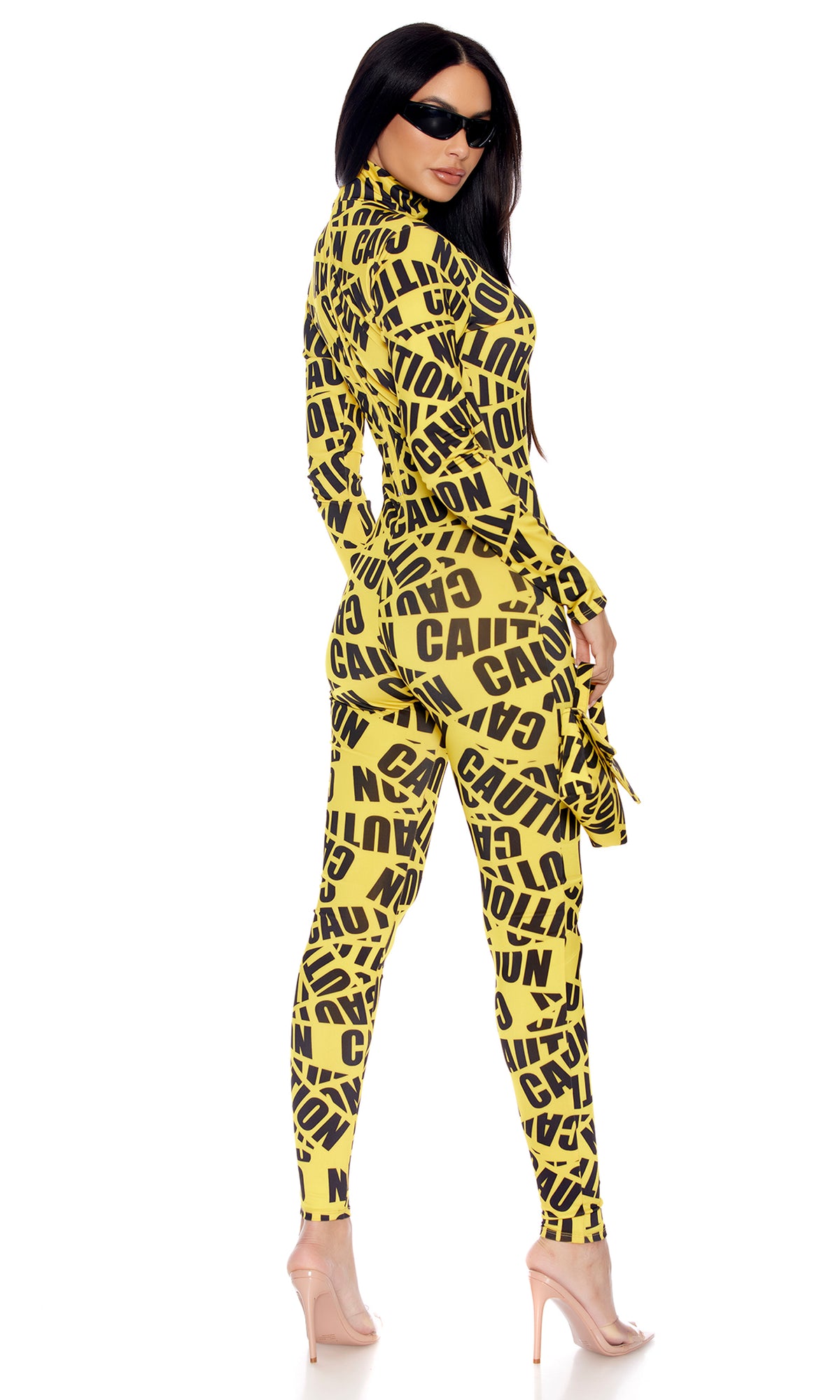 Sexy Caution Tape Costume