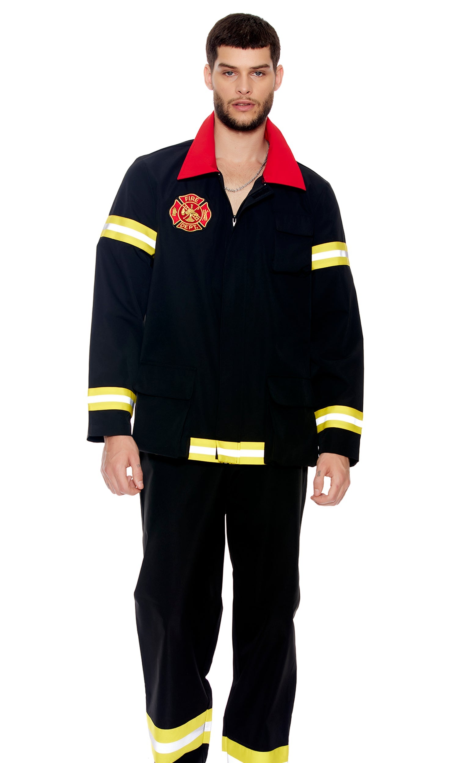 Where's The Fire Men's Firefighter Costume