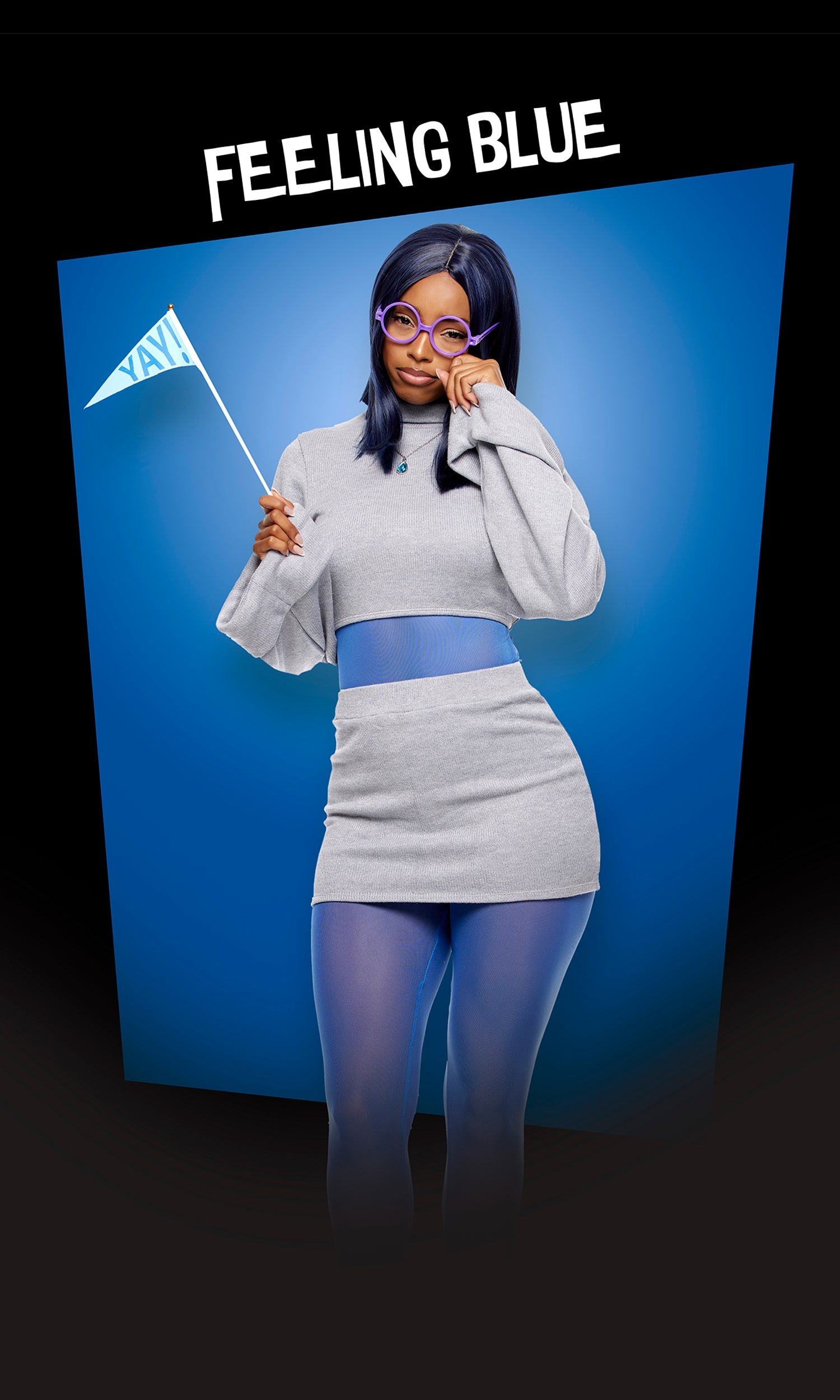 Feeling Blue Movie Character Costume