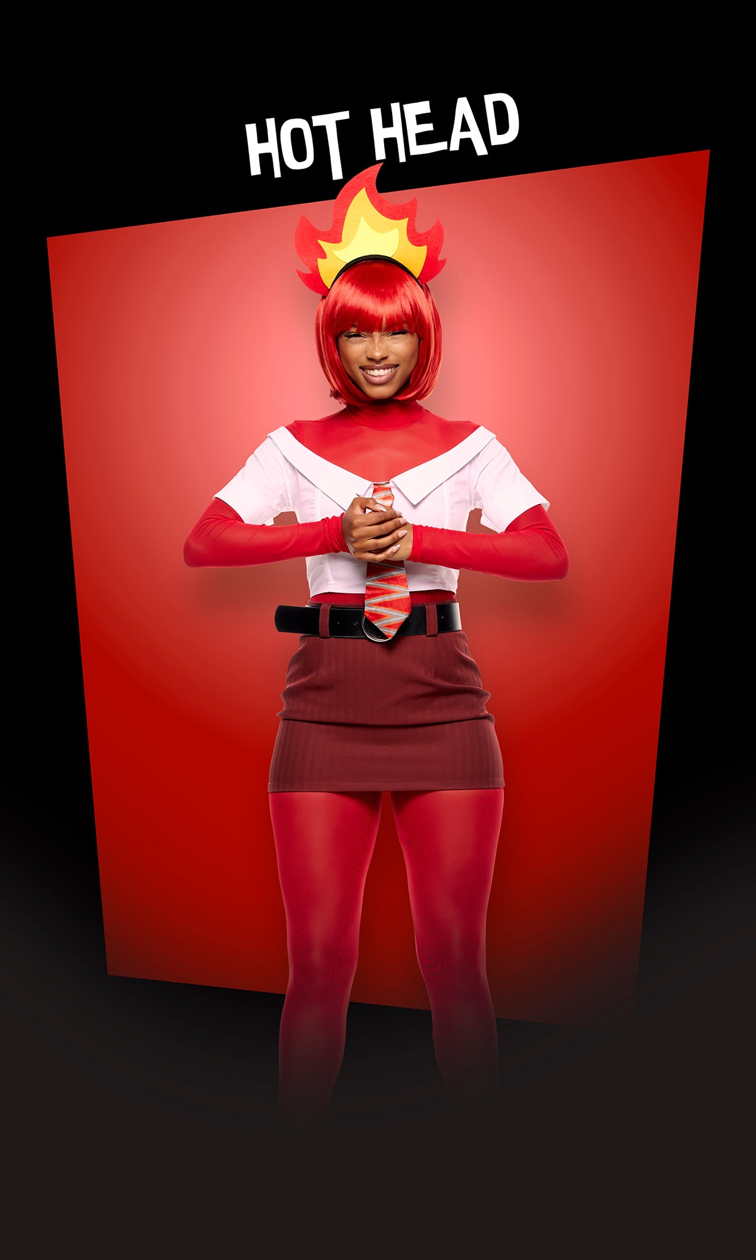 Hot Head Movie Character Costume