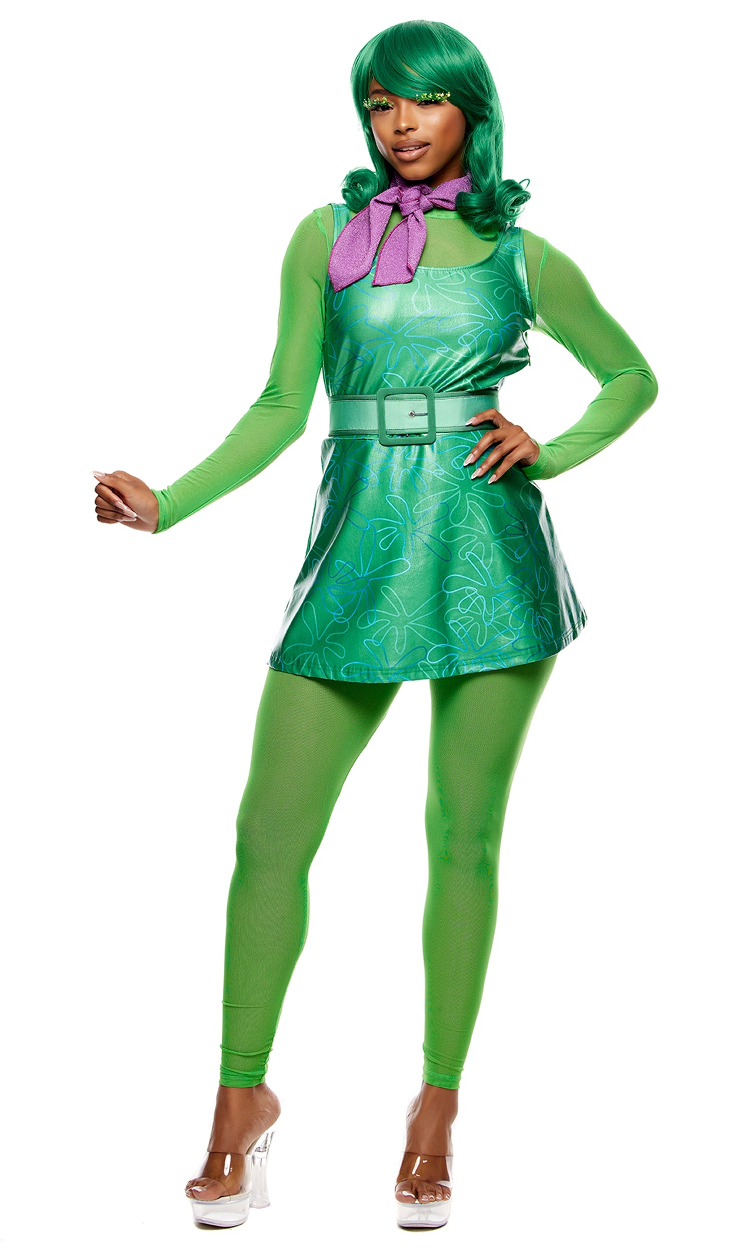 character green dress Disgust Costume Guide for Cosplay and Halloween