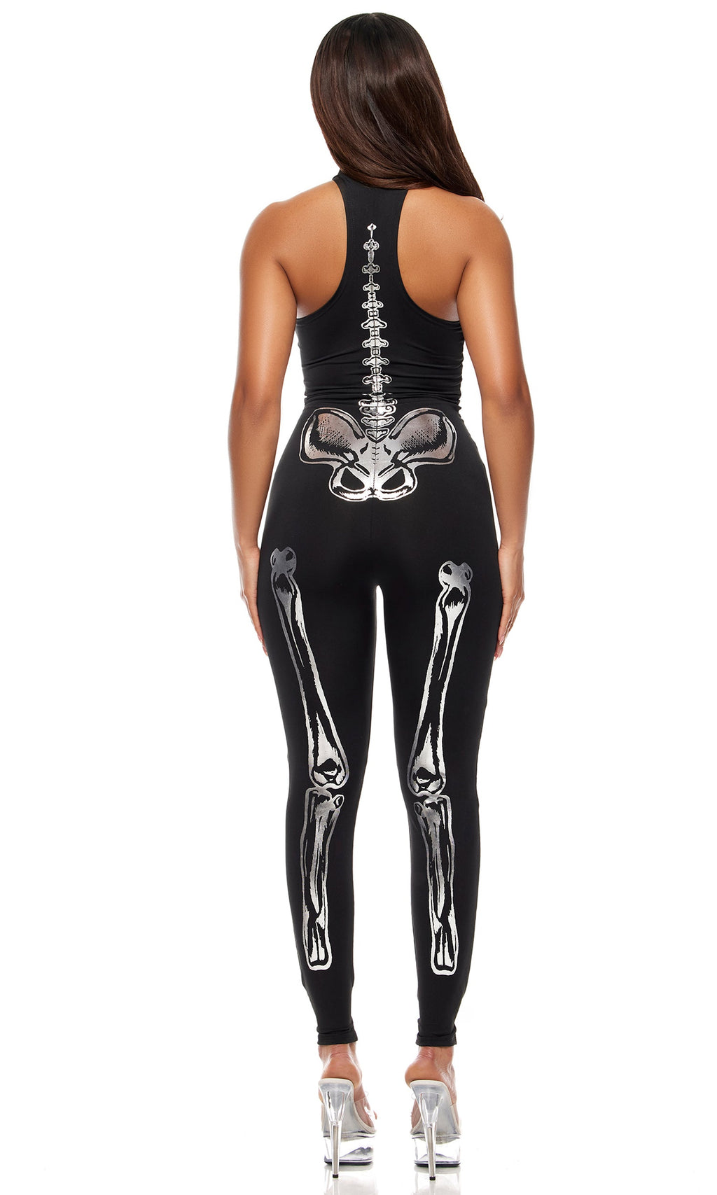 Flashy On The Inside Sexy Skeleton Costume