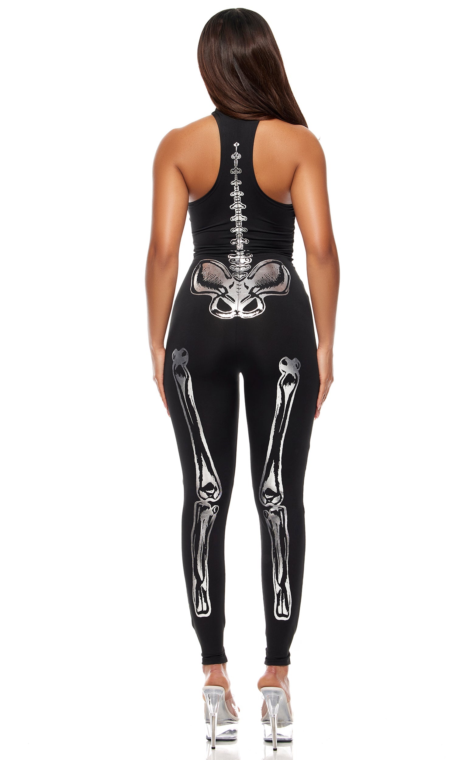 Flashy On The Inside Sexy Skeleton Costume