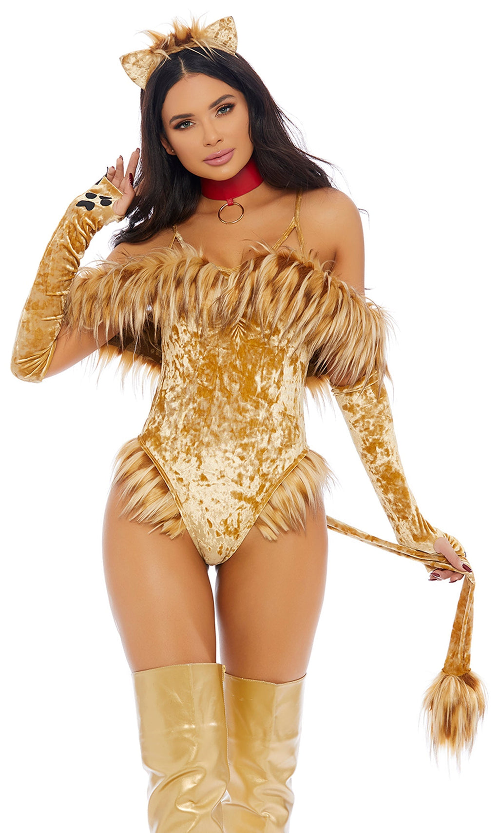 A Scaredy Lion Movie Character Costume