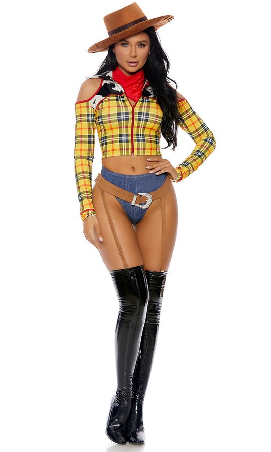 Playtime Sheriff Sexy Cowboy Movie Character Costume