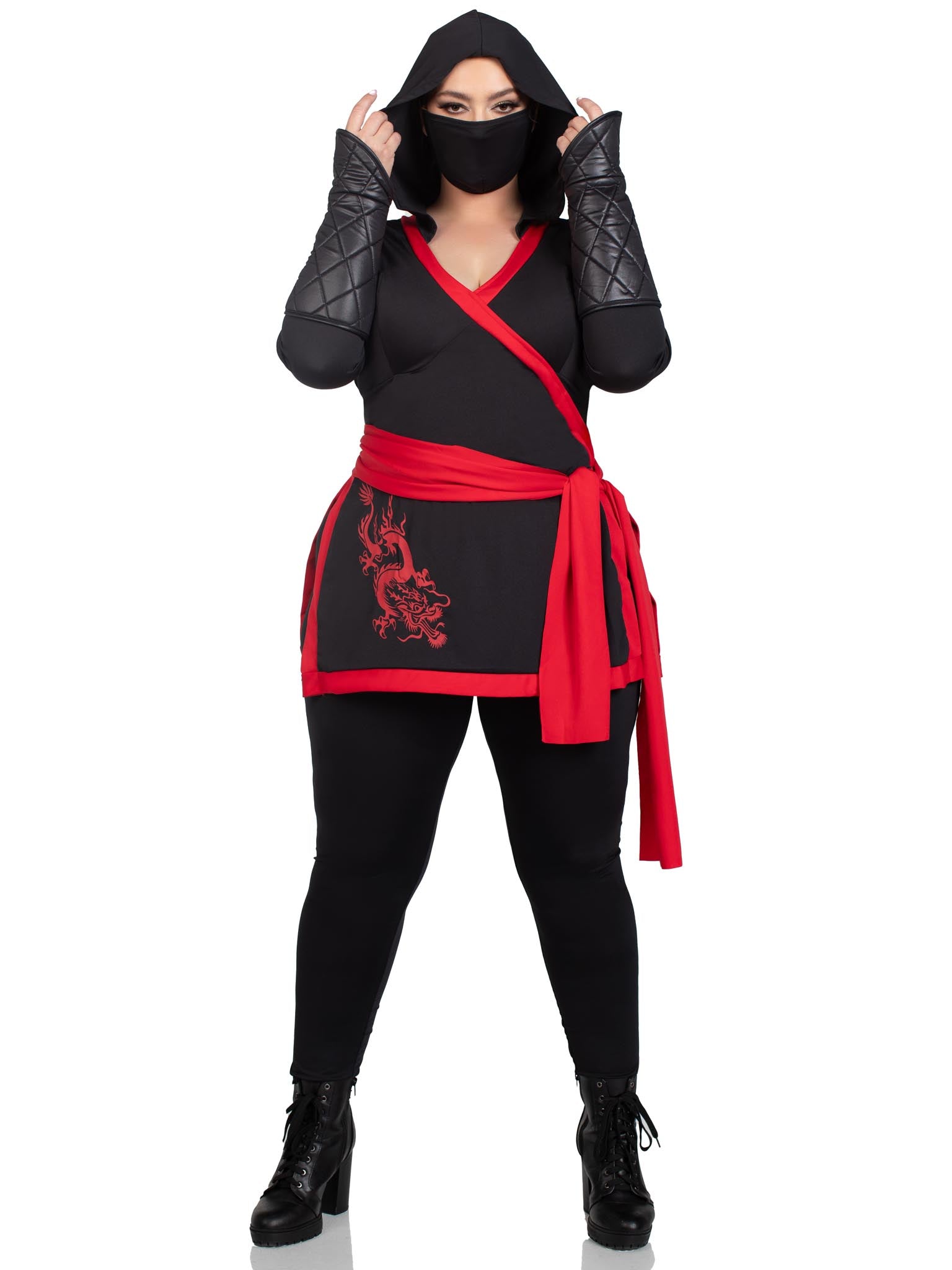 Plus Size Ninja Assassin Costume