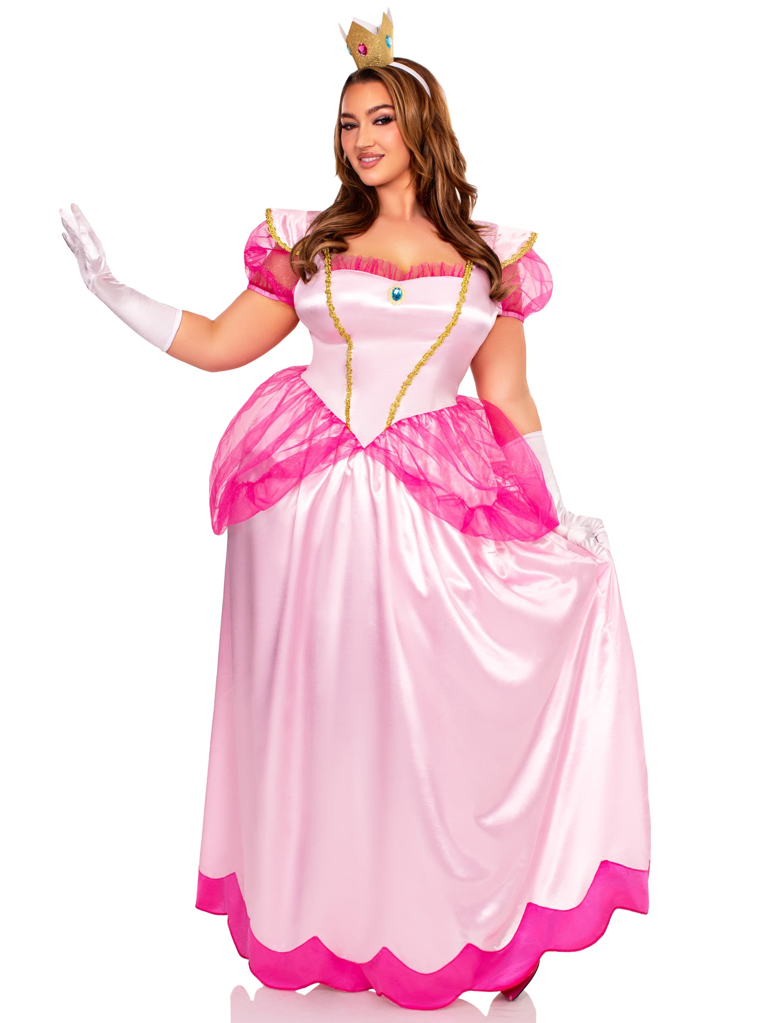 Plus Size Classic Pink Princess Costume