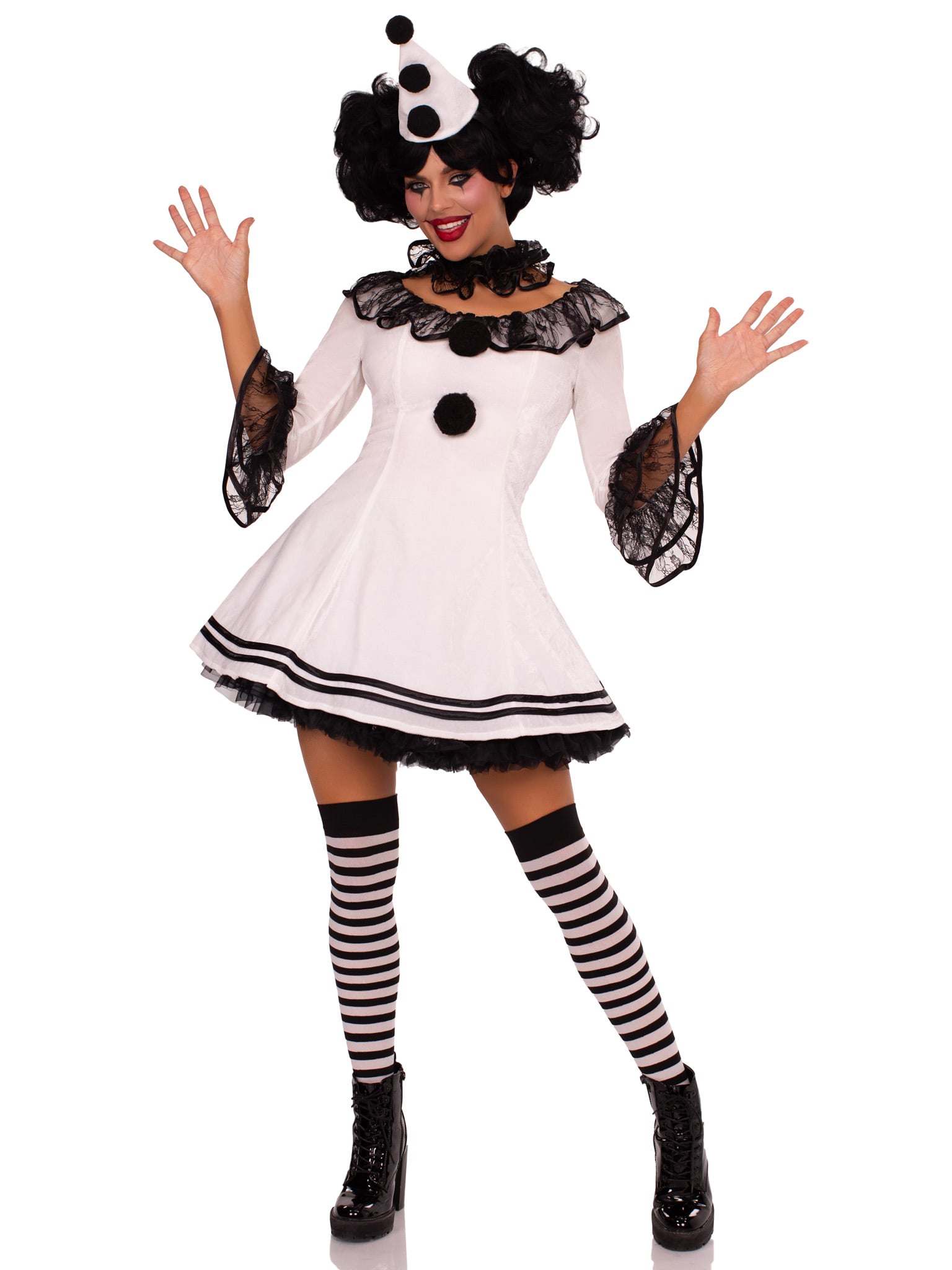 Pierrot Clown Costume