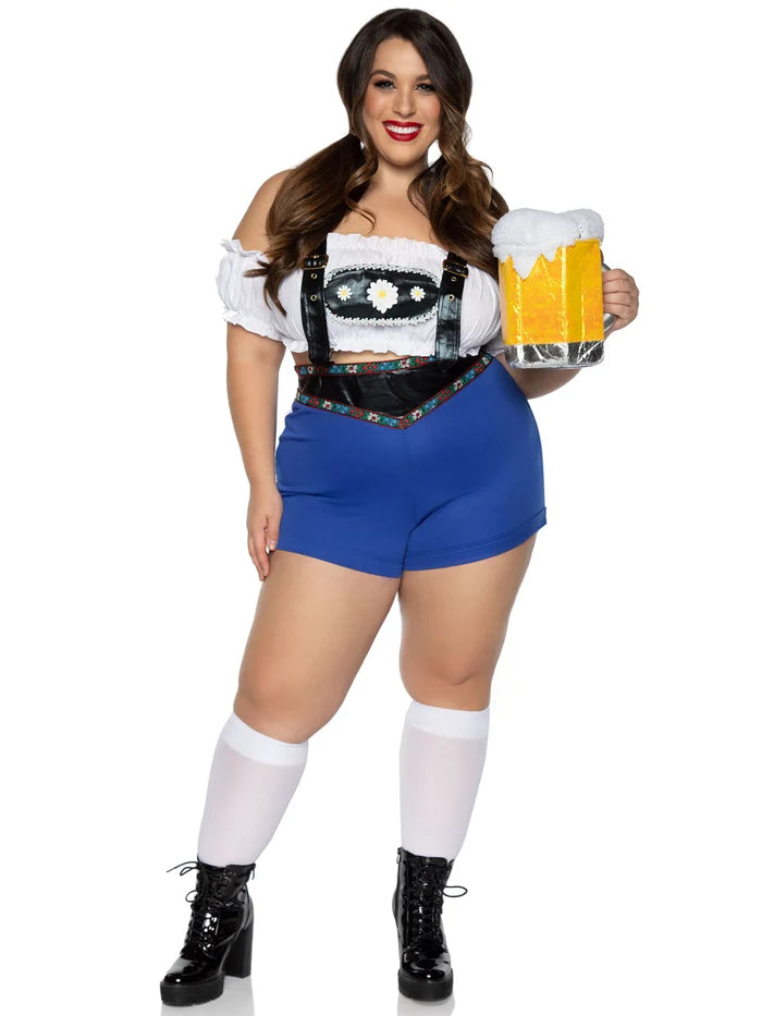 Plus Size Lederhosen Honey Costume