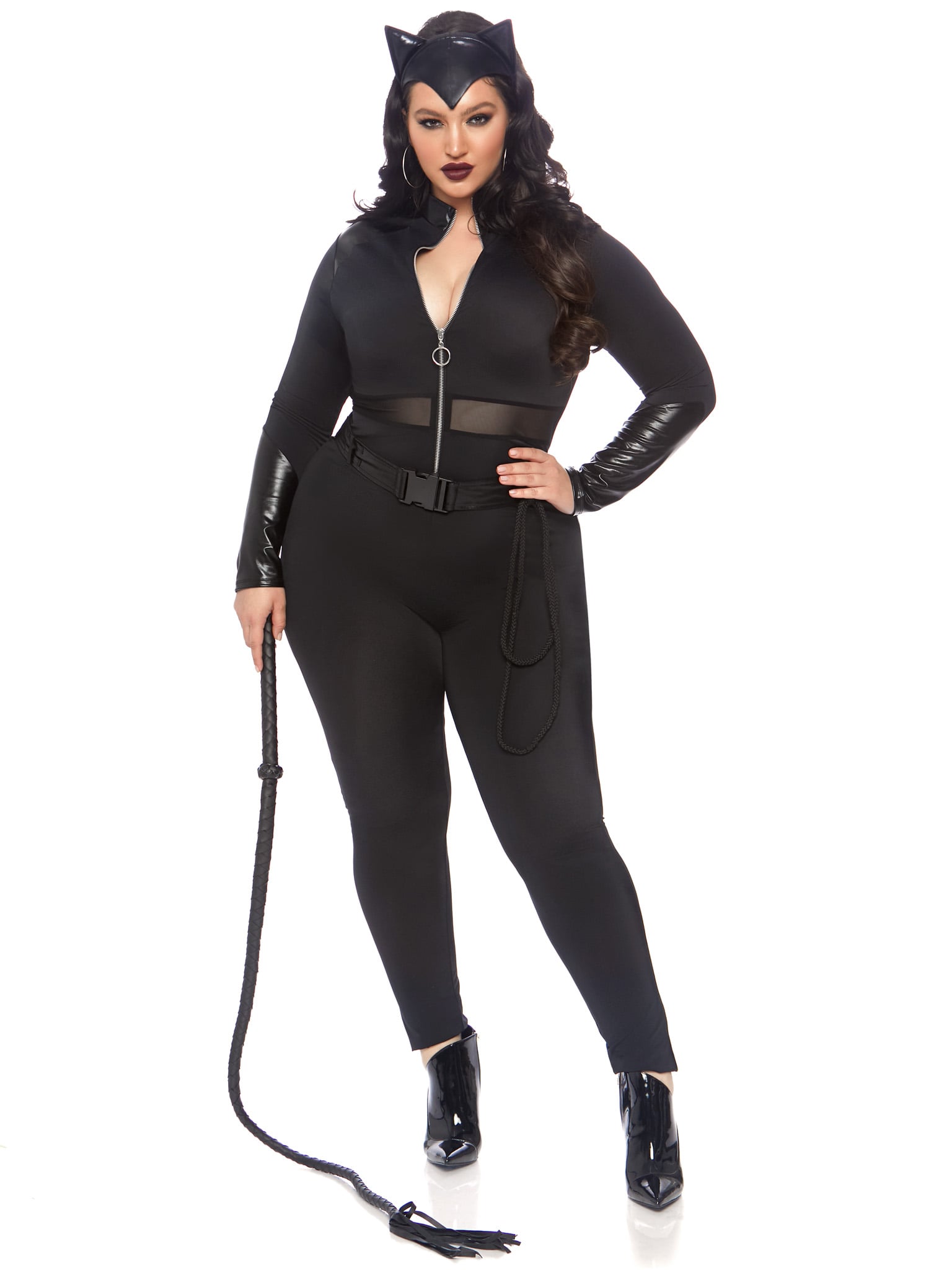 Plus Size Sultry Supervillain Costume