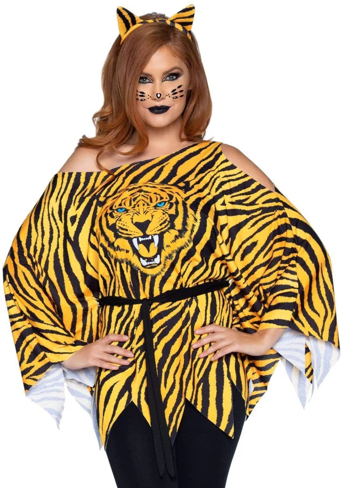 Tiger Poncho Costume