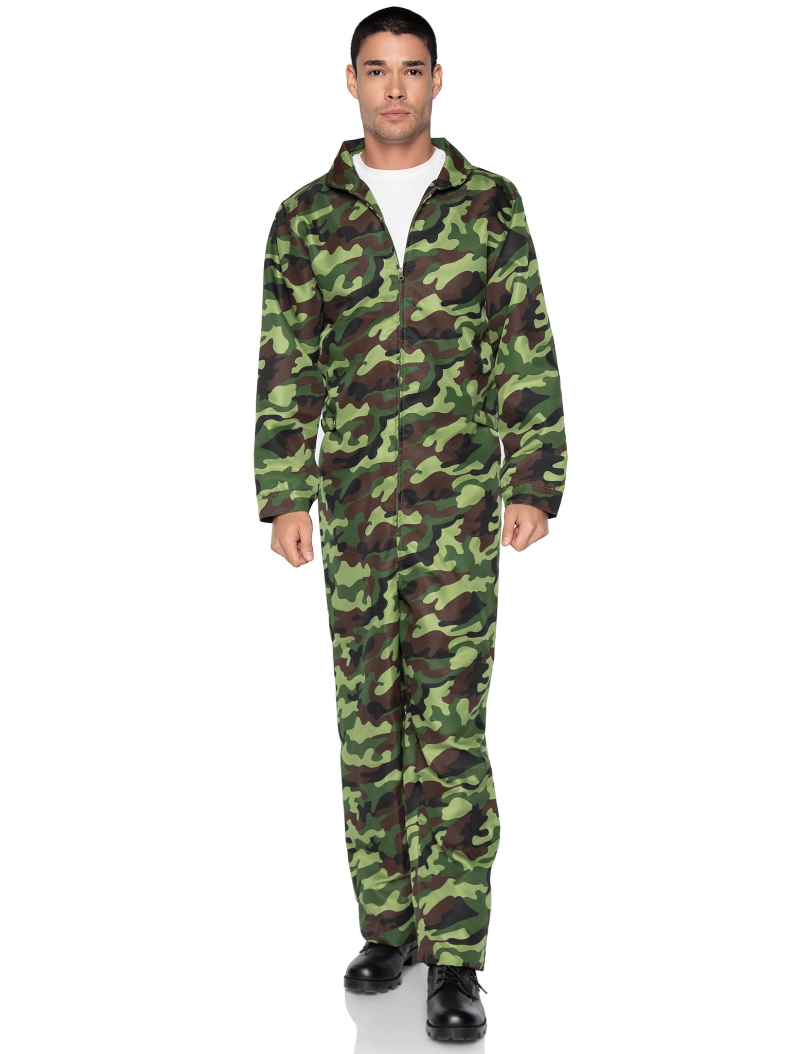 Men's Camo Jumpsuit