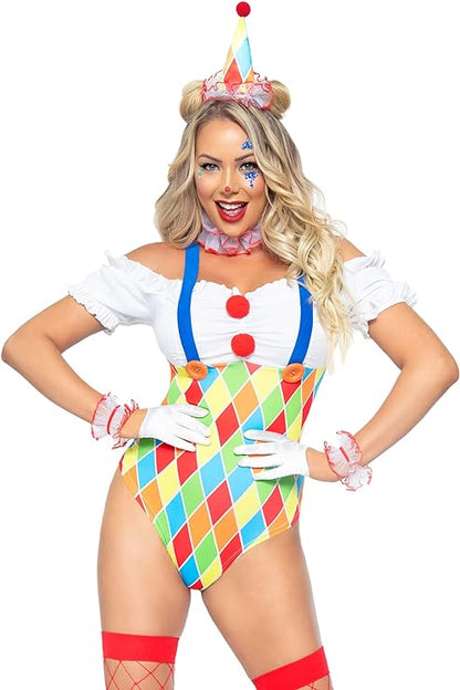 Clown Cutie Sexy Circus Costume