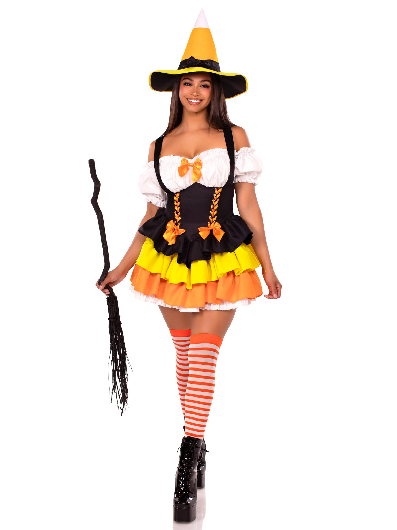 Candy Corn Witch Costume