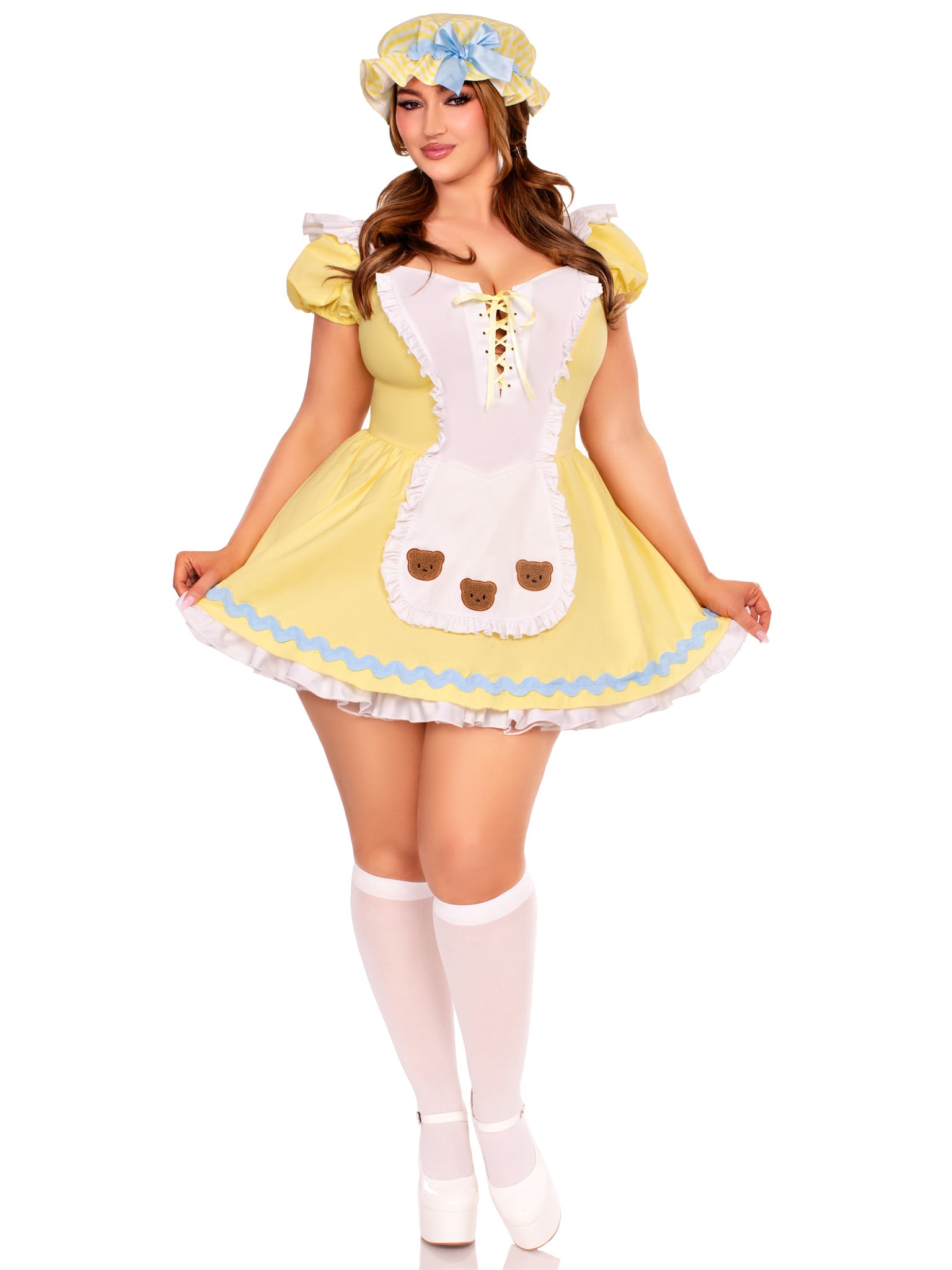 Plus Size Beary-Cute Goldilocks Costume
