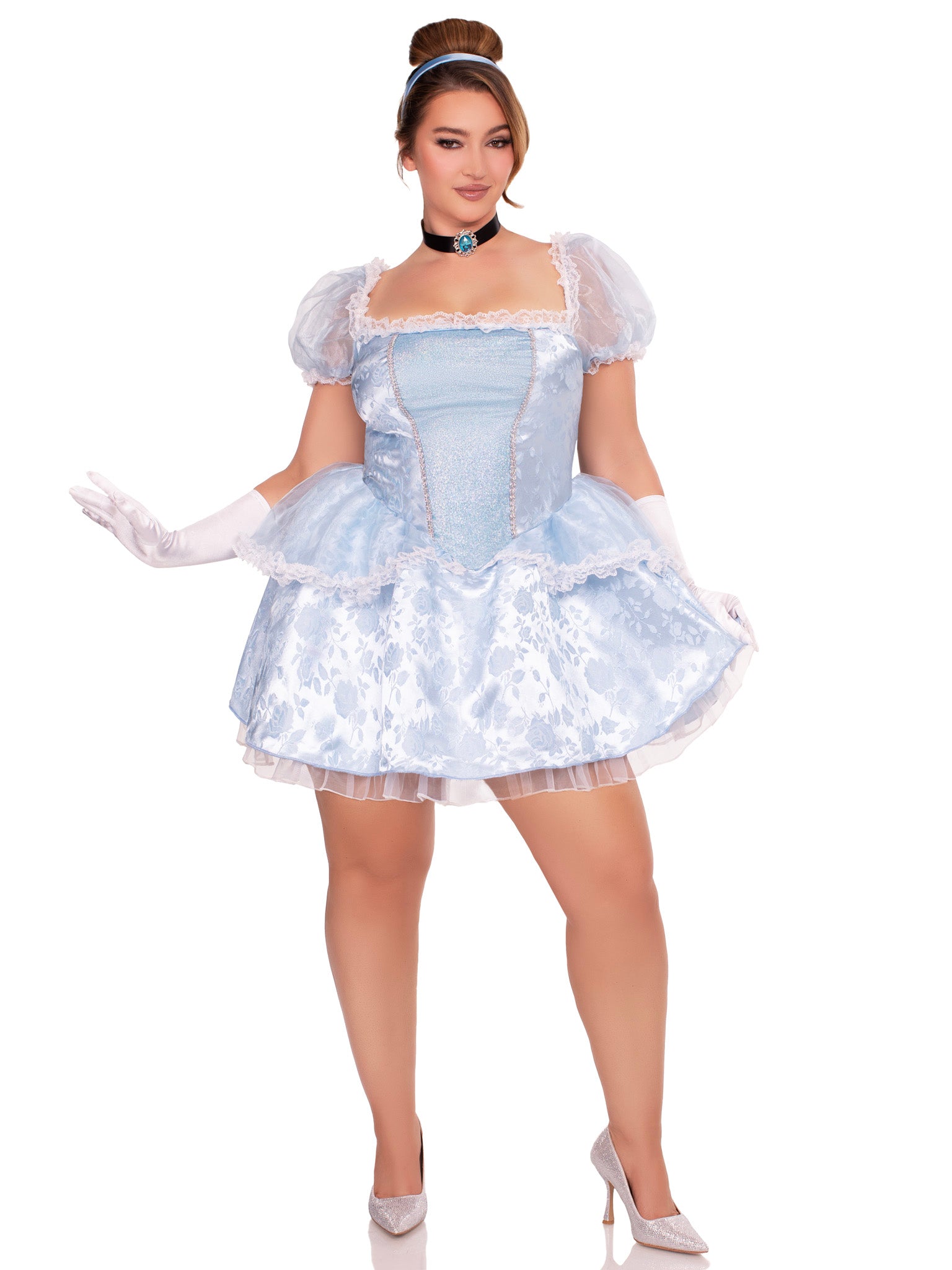 Plus Size Ballroom Babe Costume