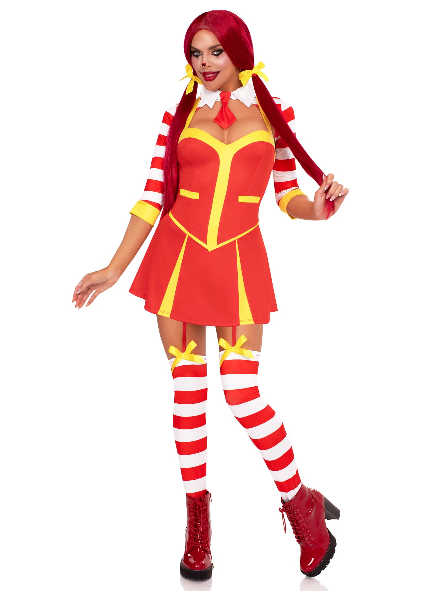 Ketchup Clown Costume