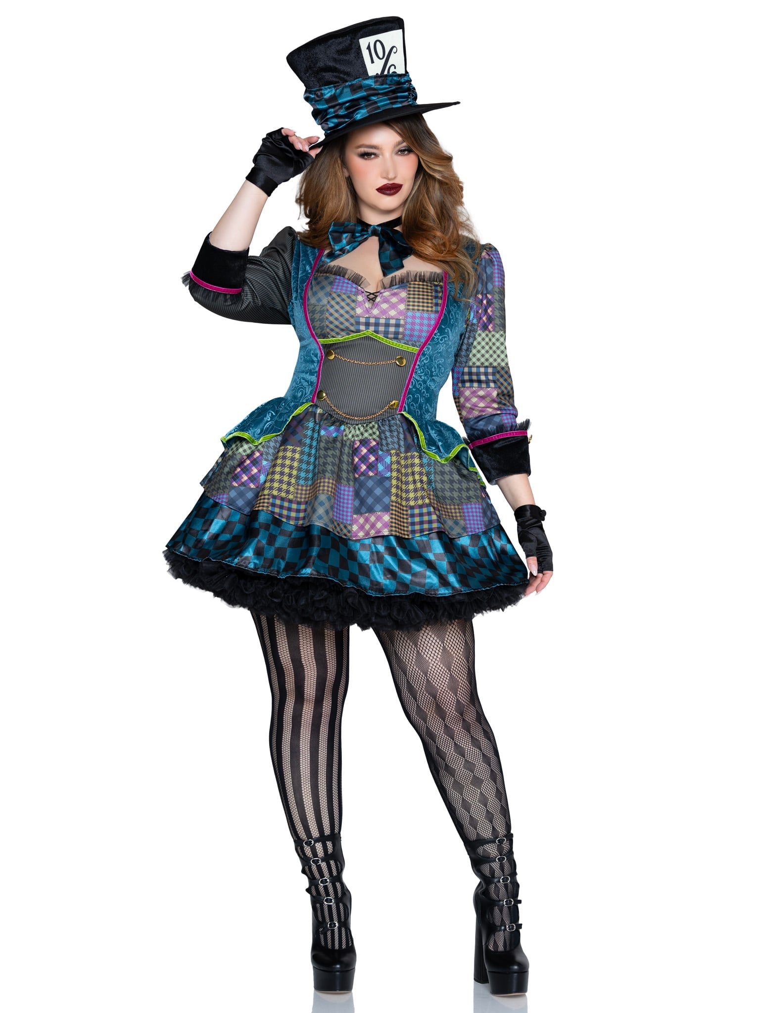 Plus Size Charming Mad Hatter Costume
