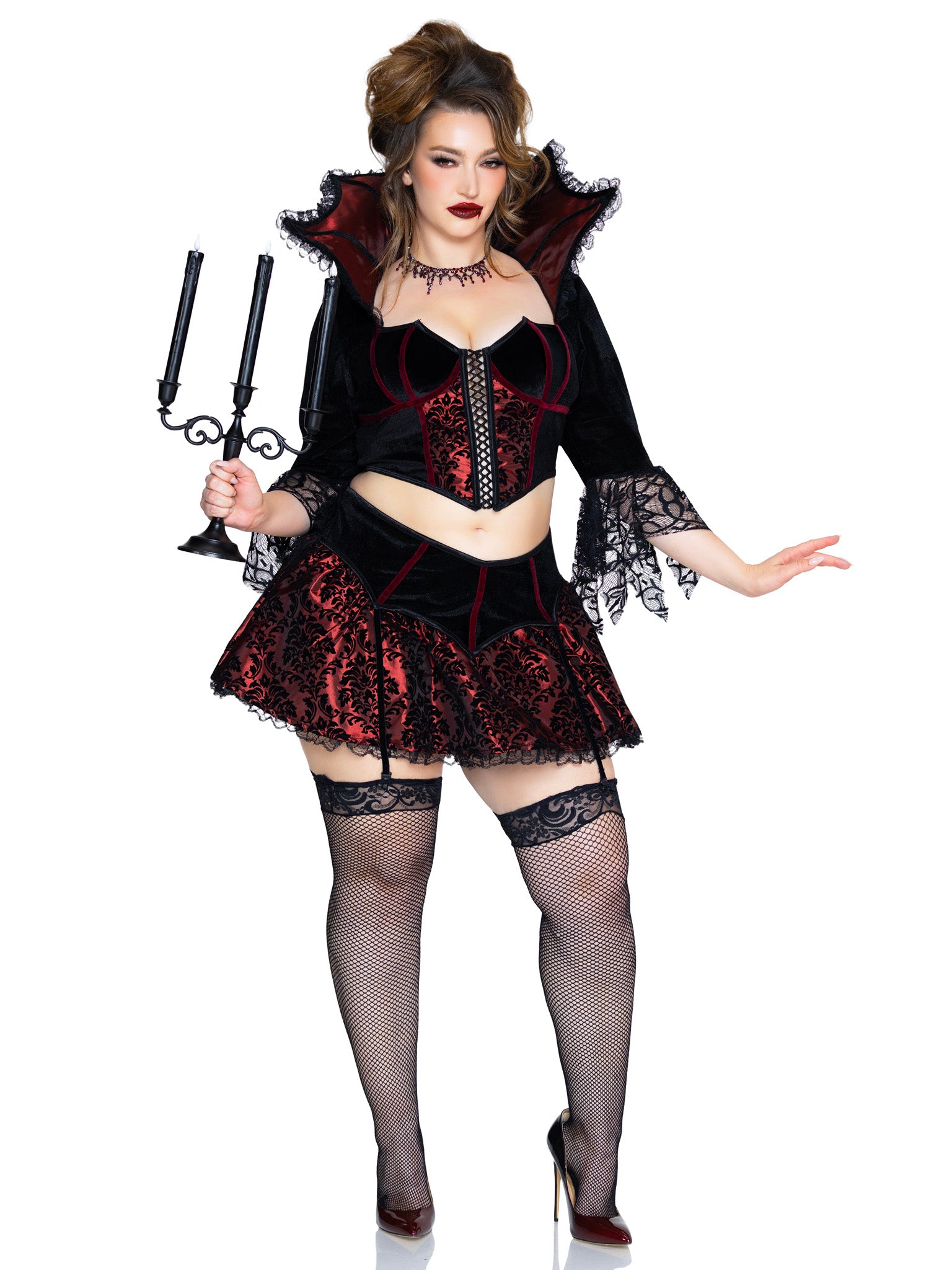 Plus Size Love Bite Vampire Costume
