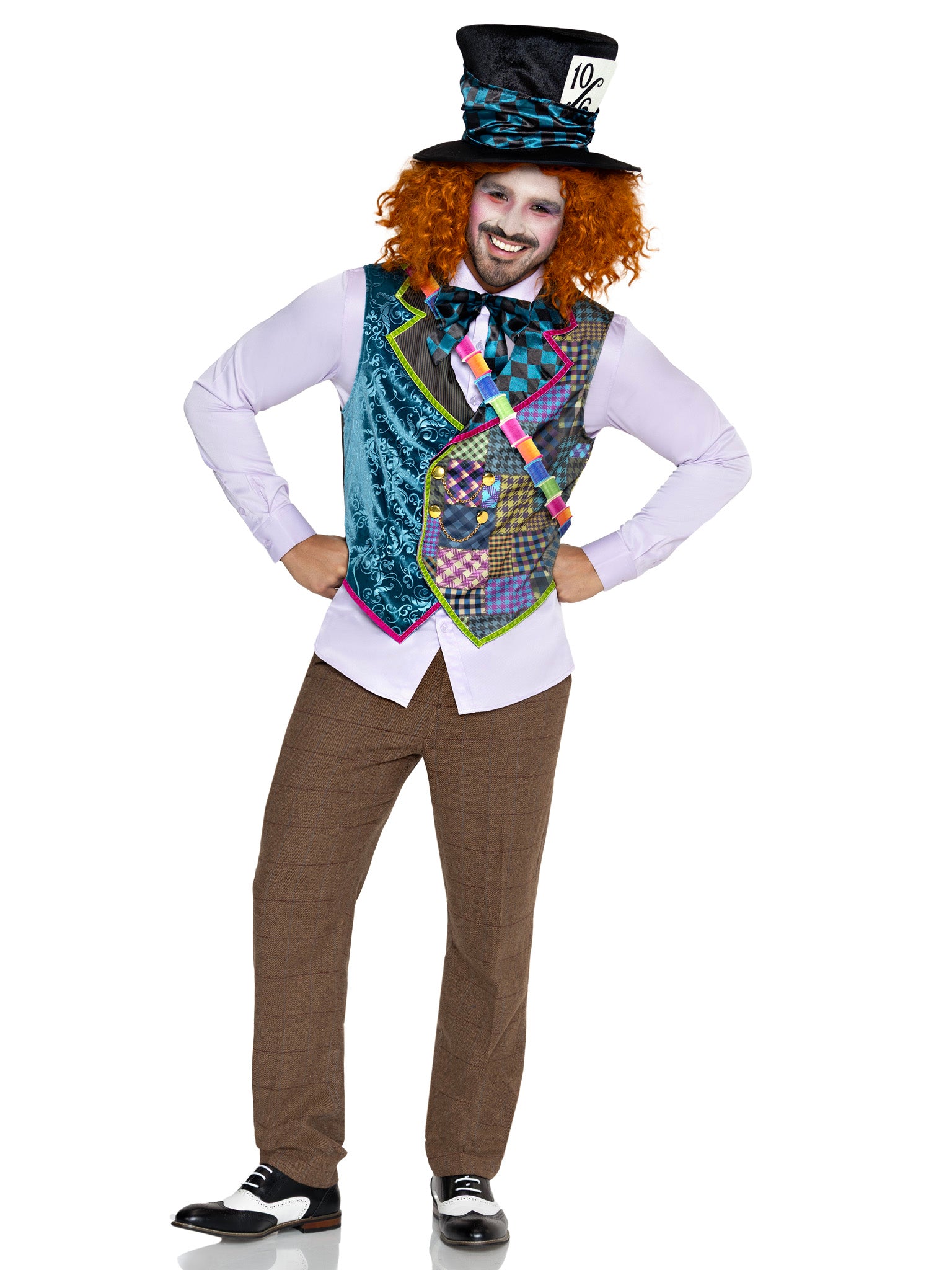 Men's Mad Hatter Costume Kit