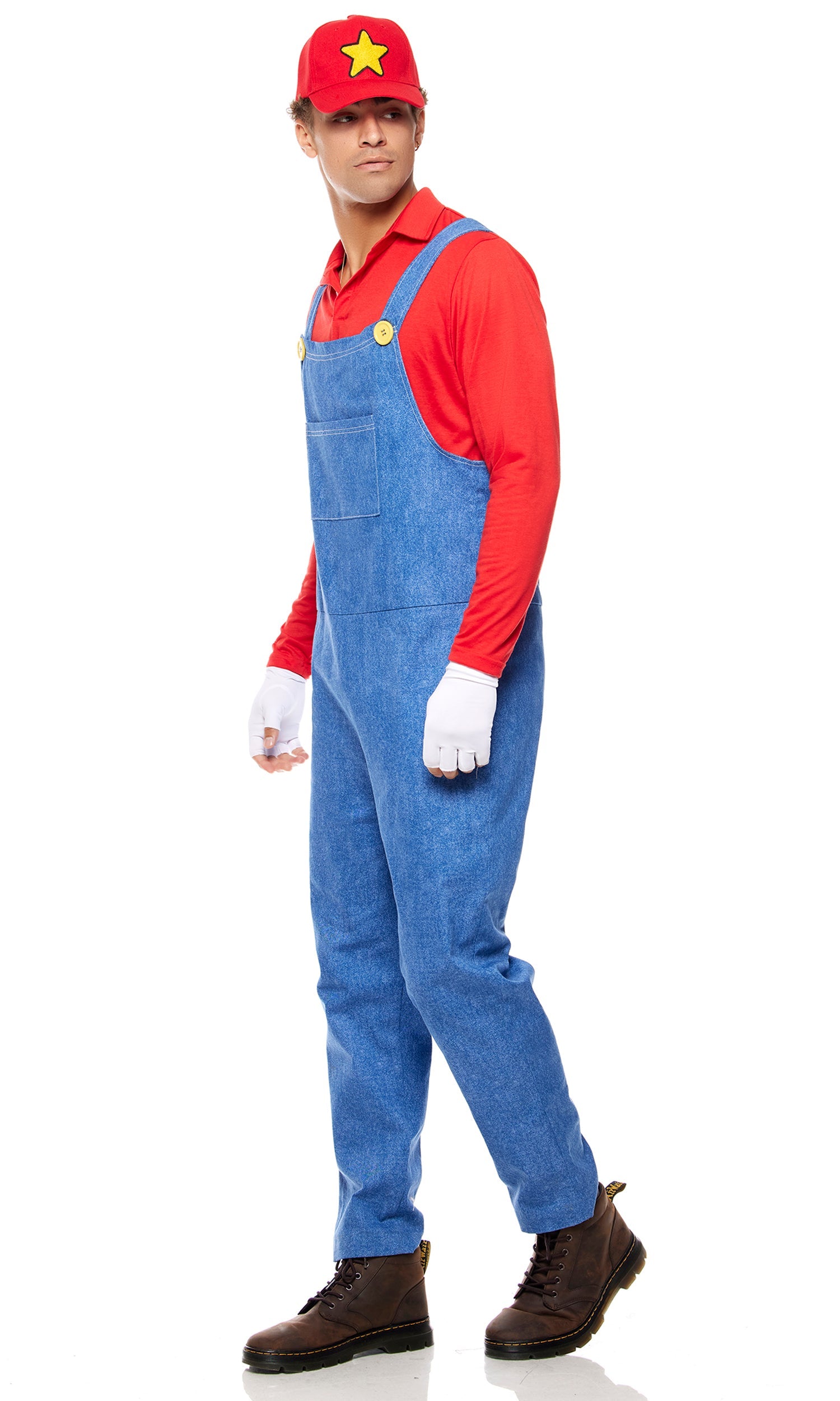 Power Up Men's Video Game Character Costume