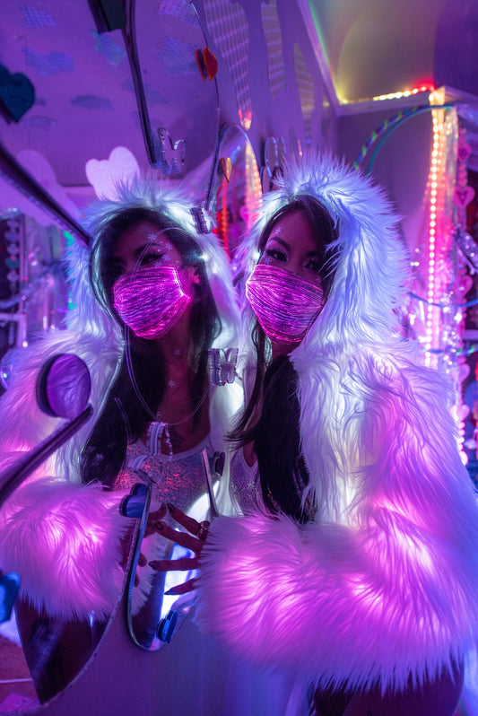 Led Rave Outfits LED Light Up Rave Wear – Electrique Boutique