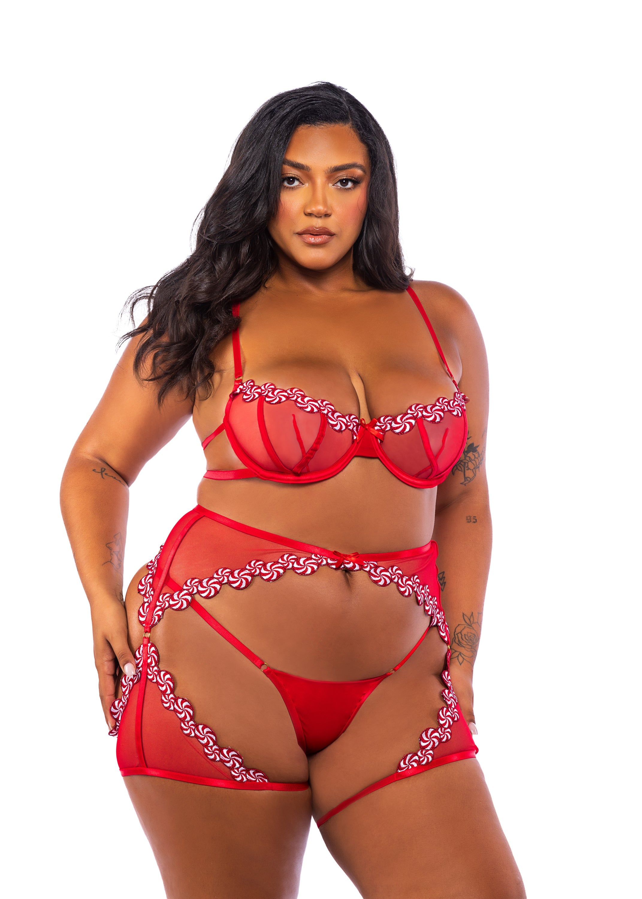 LI763 - Peppermint Kiss 3-Piece Chaps Set
