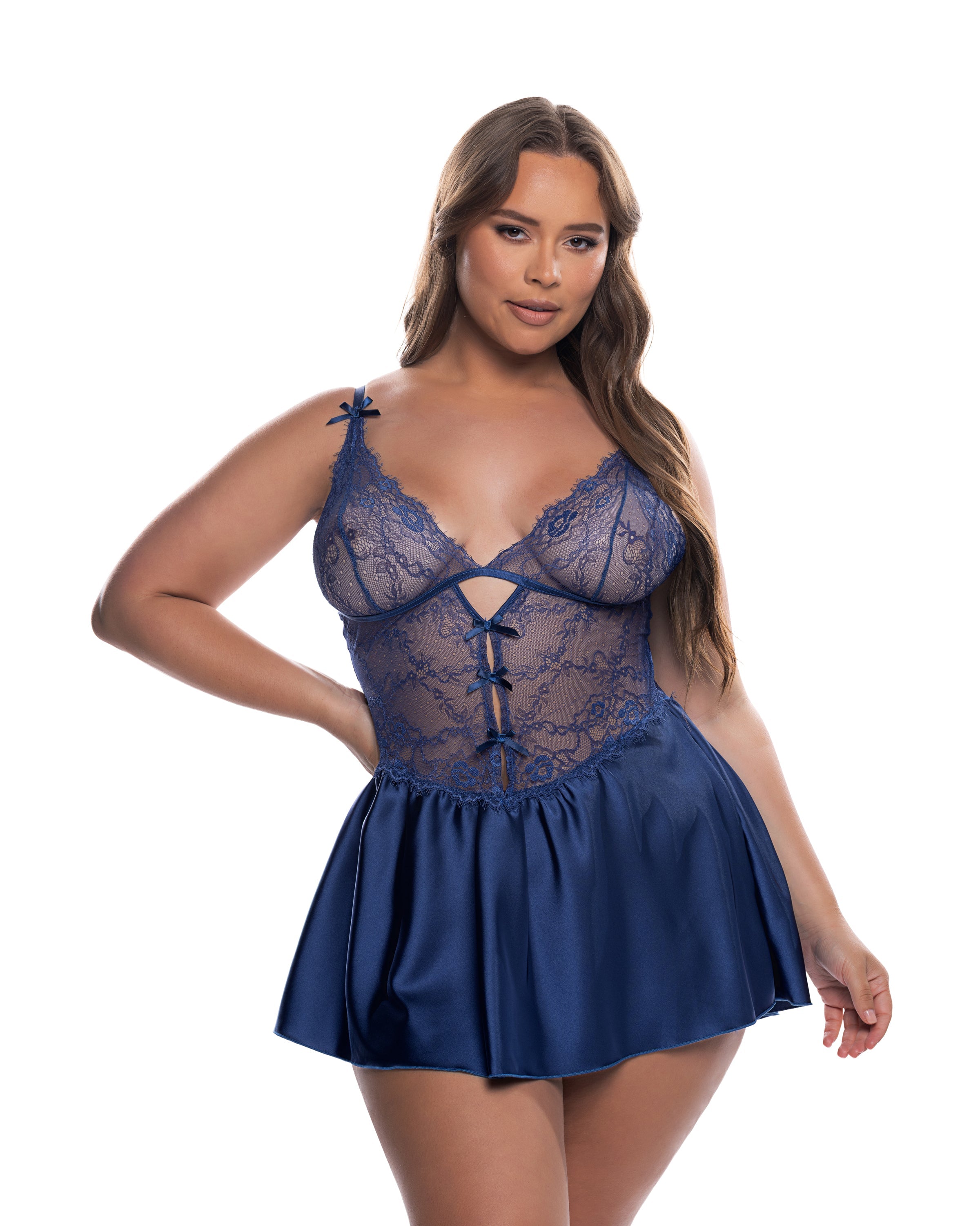 LI838 - Paradise Dream Babydoll 2-Piece Set