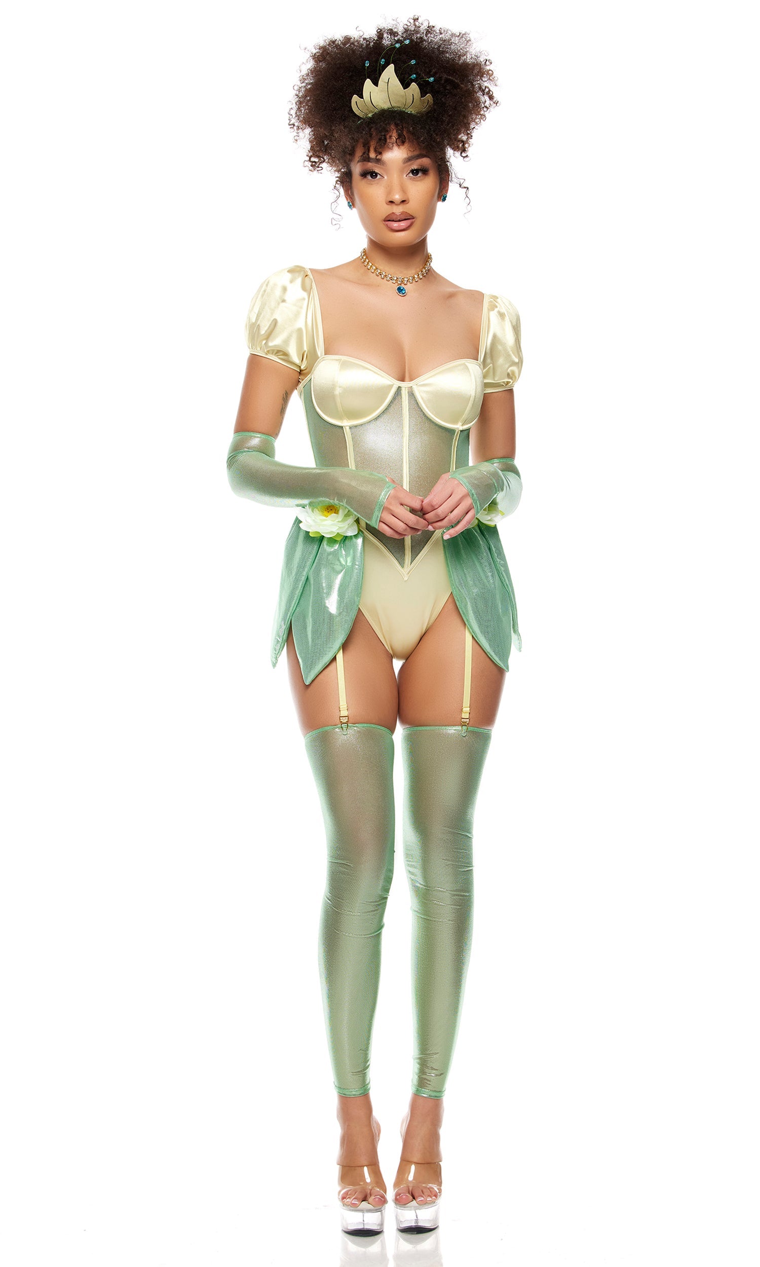 Kissing Frogs Princess Costume