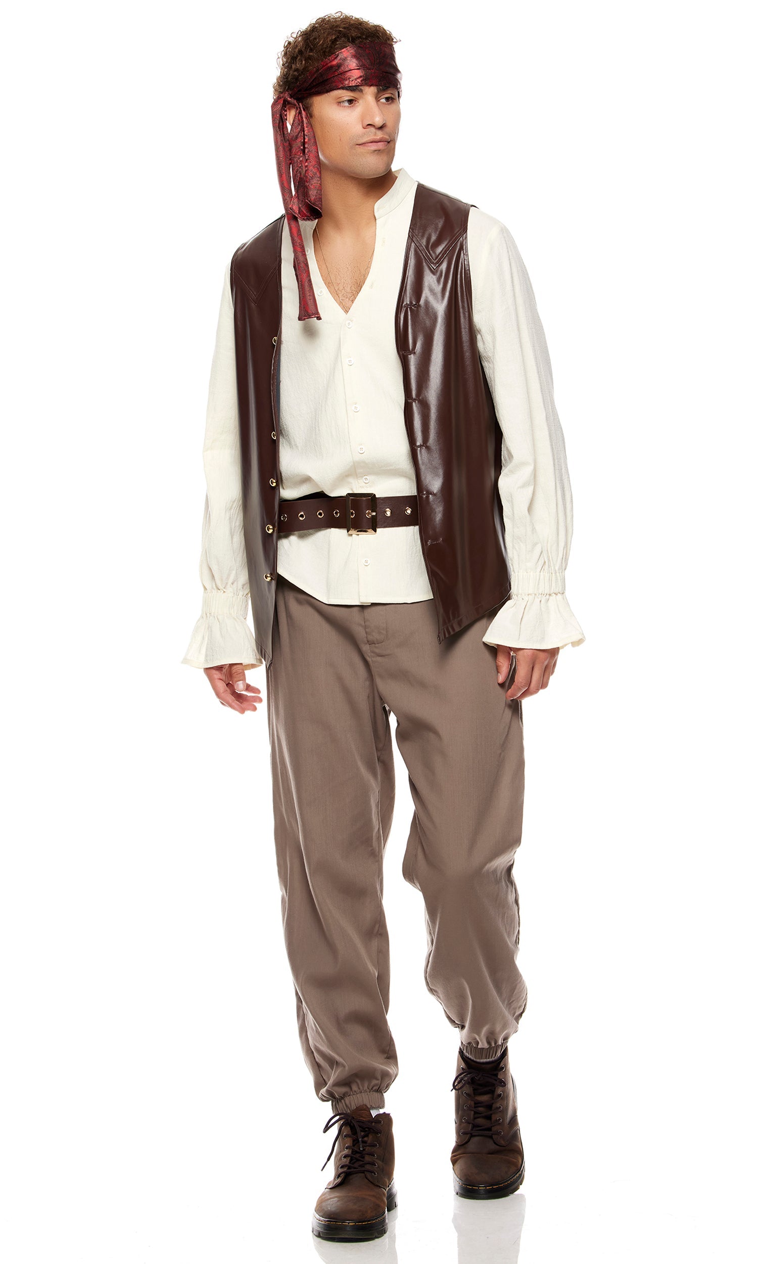 Sailing Seas Men's Pirate Costume
