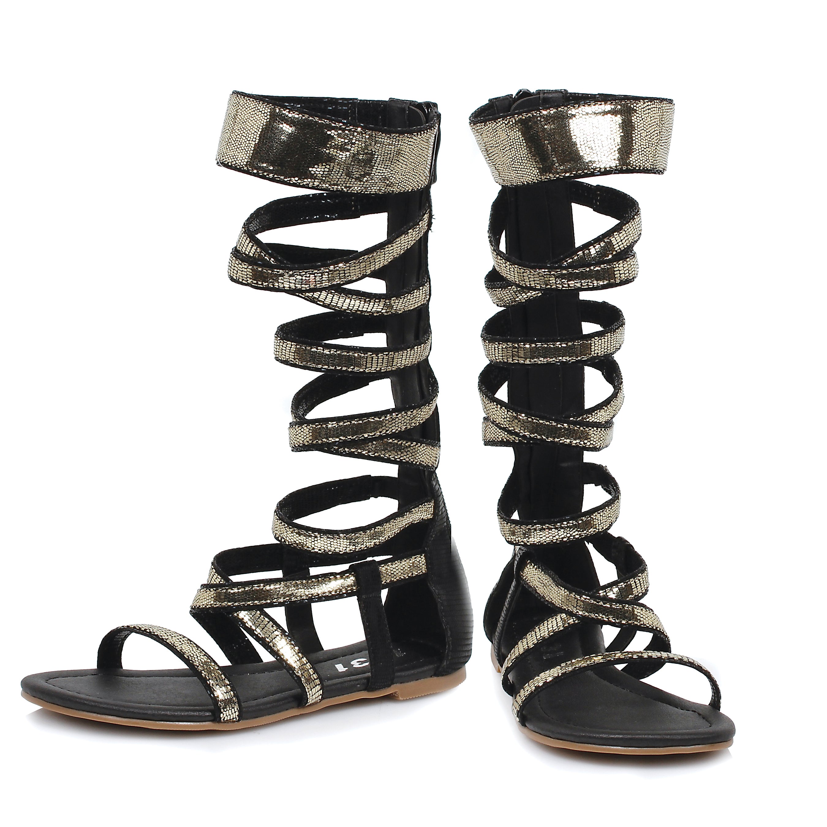 0" Gladiator Flat Sandal.