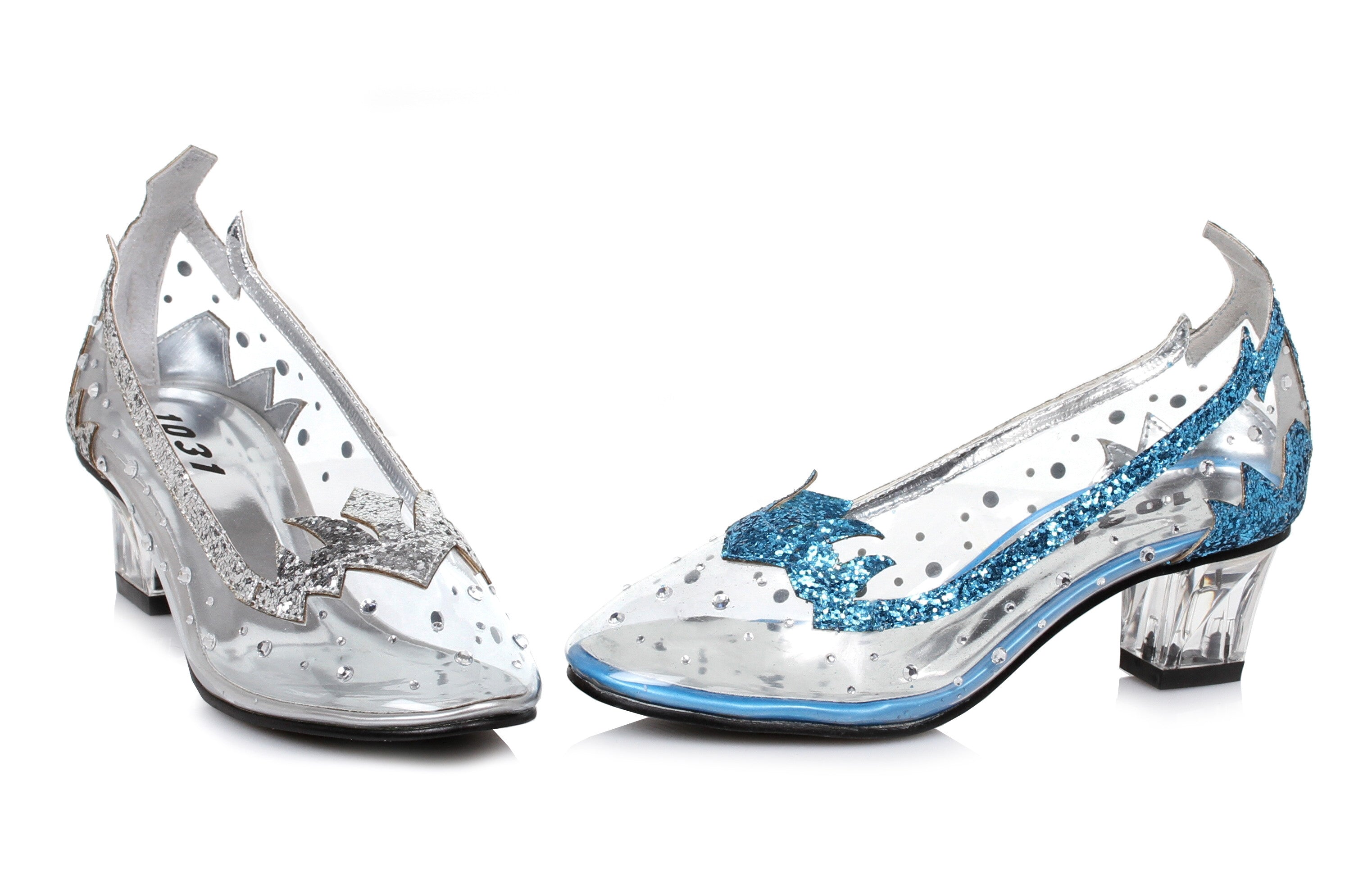 2" Heel Clear slipper Childrens.