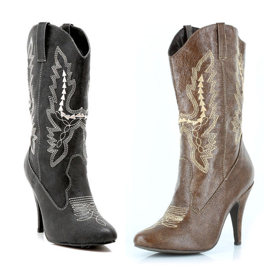 4" Heel Ankle Cowgirl Boot.