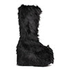 5" Chunky Heel Platform Boot with faux fur.