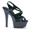 6" Heel Strapy Sandal.