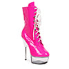 6" Pointed Stiletto Ankle Boot W/Inner Zipper.